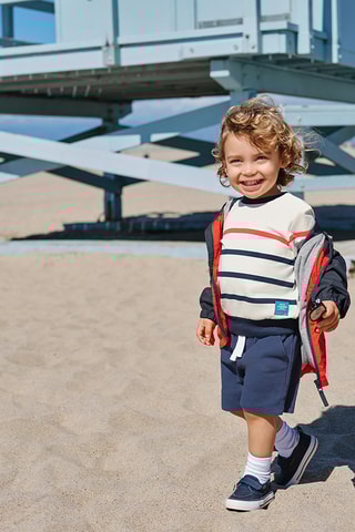 Calções - Azul-marinho