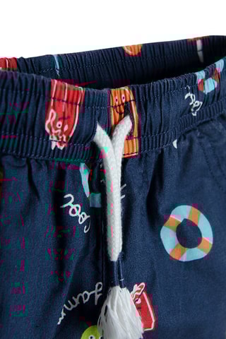 Bermudas Azul-marinho