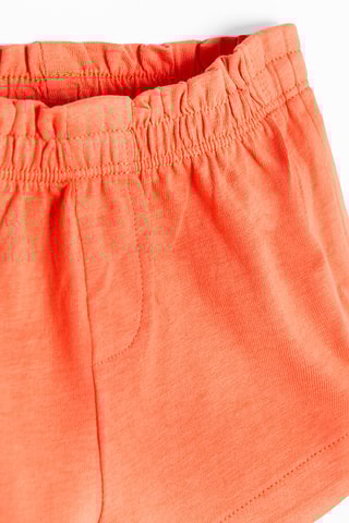 Body e calções - Branco e laranja