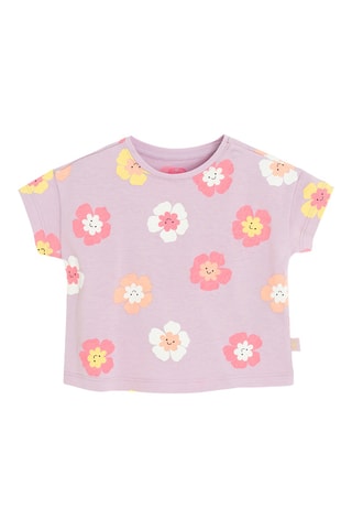 T-shirt e calções - Malva