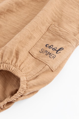 Chapéu à pescador e body - Castanho