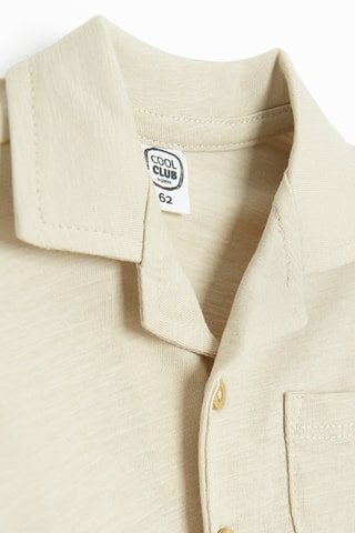 Camisa e calções - Bege