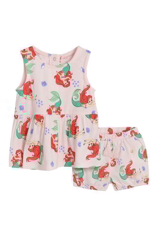 Vestido e calções Ariel A Pequena Sereia Disney Rosa