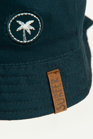 Chapéu à pescador reversível - Azul-marinho