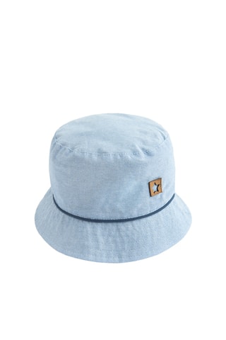 Chapéu à pescador - Azul-celeste