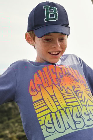 Boné - Azul-marinho