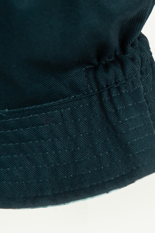 Chapéu à pescador reversível - Azul-marinho