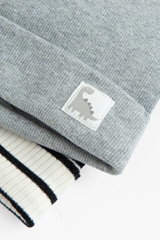 2 gorros - Cinzento-claro mesclado