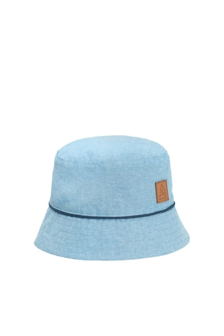 Chapéu à pescador - Azul-celeste