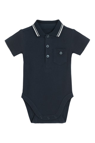 Body-polo - Azul-marinho
