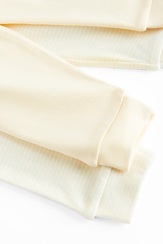 2 calças - Bege-claro