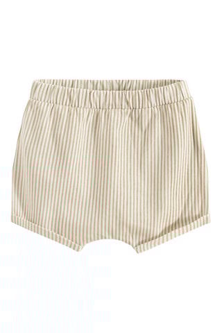 T-shirt e calções - Azul e bege