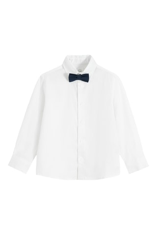 Conjunto 3 peças - Branco e azul-marinho