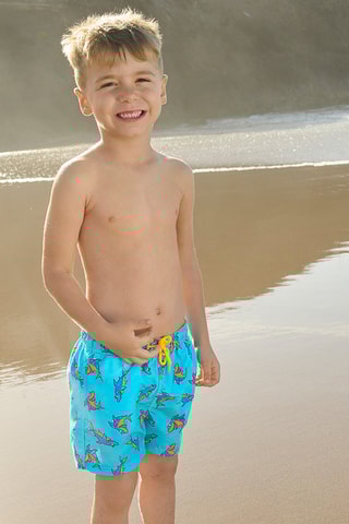 Calções de banho - Turquesa