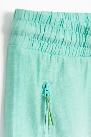 Calções tie and dye - Azul-celeste