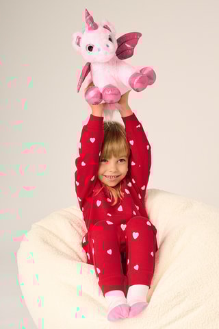 Sweat e calças - Vermelho