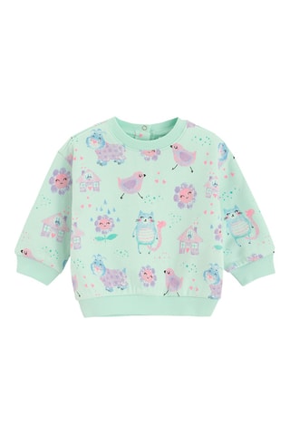 Sweat e calças - Verde-água