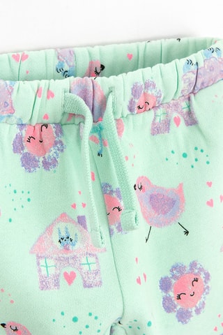 Sweat e calças - Verde-água