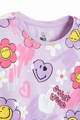 Vestido Smiley - Malva