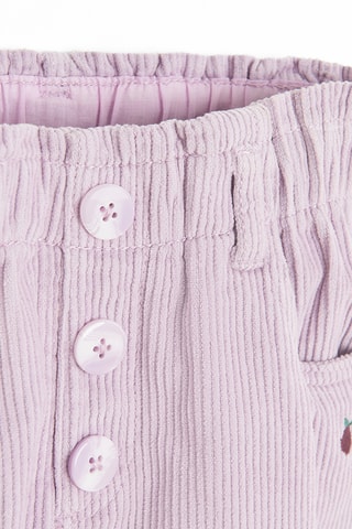 Saia em veludo - Violeta