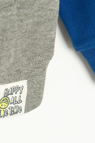 Sweat com capuz - Azul-cobalto