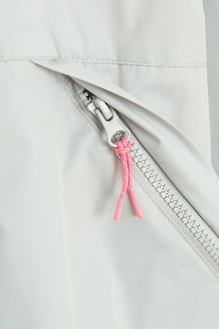 Corta-vento com capuz - Cinzento