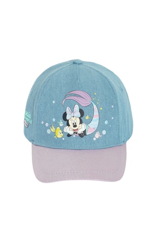 Boné Minnie Disney - Azul-cobalto