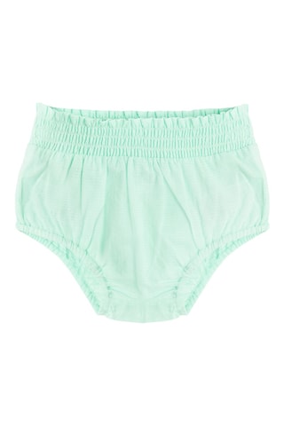 Vestido e bloomer - Verde-claro