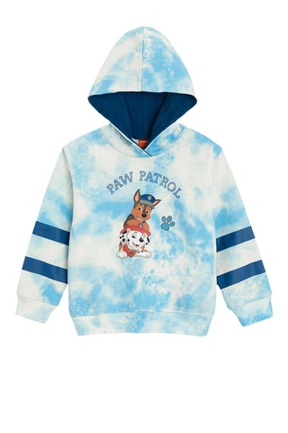 Sweat tie and dye e jogging Chase e Marcus Patrulha Pata - Azul-petróleo