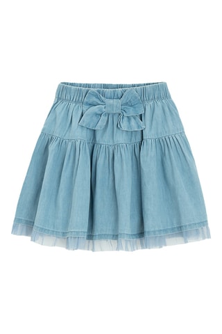 Saia de ganga - Azul-celeste