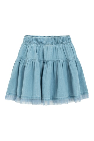 Saia de ganga - Azul-celeste