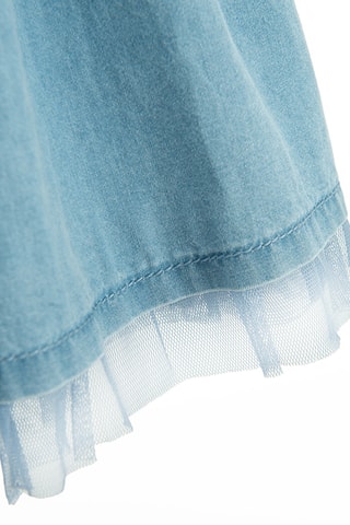 Saia de ganga - Azul-celeste