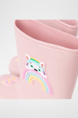 Galochas Stella e Everest Patrulha Pata - Rosa