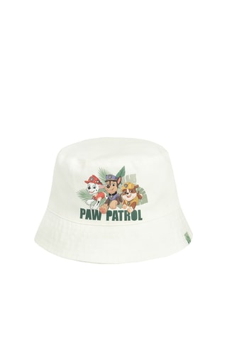 Chapéu à pescador reversível Patrulha Pata - Verde-claro