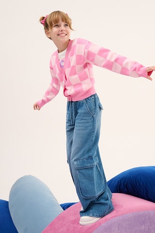 Calças de ganga - Azul-escuro