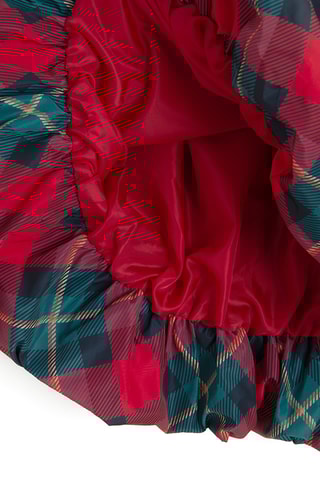 Saia plissada - Vermelho