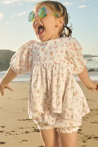 Blusa e calções - Branco