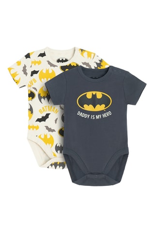 2 bodies Batman A Liga da Justiça DC Comics - Branco e antracite