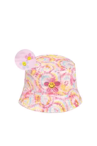 Chapéu à pescador tie and dye - Rosa