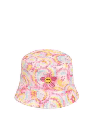 Chapéu à pescador tie and dye - Rosa