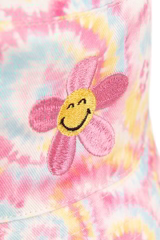 Chapéu à pescador tie and dye - Rosa