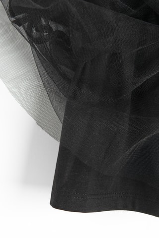 Vestido efeito ilusório - Preto