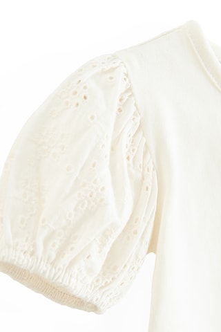 Body e calções - Cru e rosa