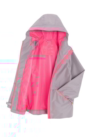 Casaco com capuz - Violeta