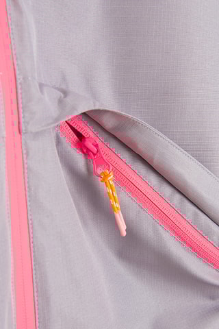 Casaco com capuz - Violeta