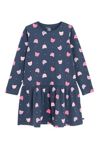 Vestido - Azul-marinho