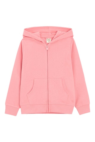 Sweat com capuz - Rosa