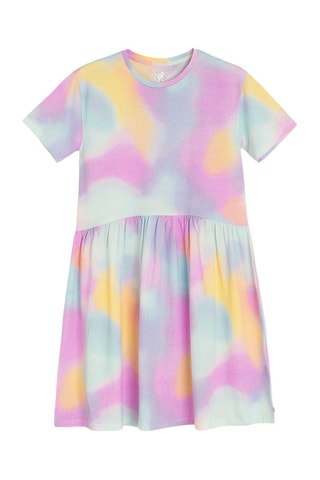 Vestido tie and dye - Branco