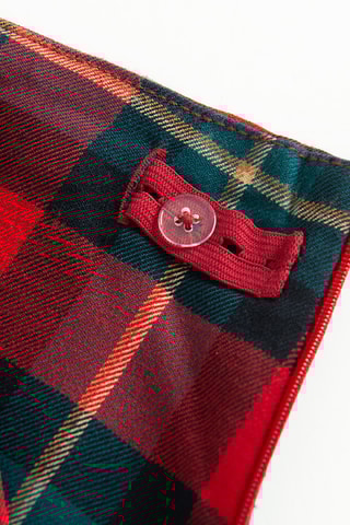 Saia plissada - Vermelho