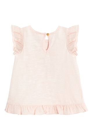 T-shirt e calções - Rosa mesclado